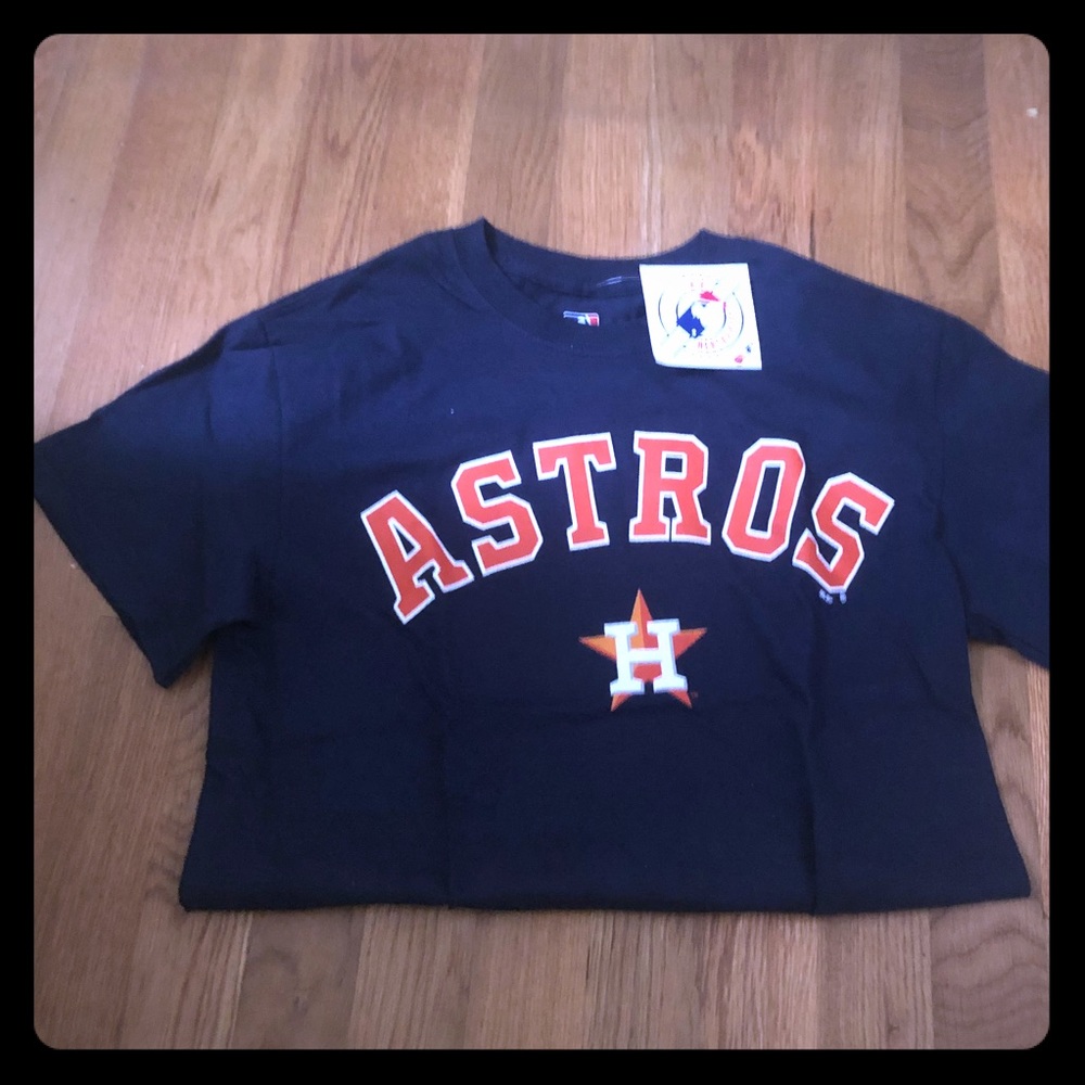 NWT Houston astros mlb official tee small